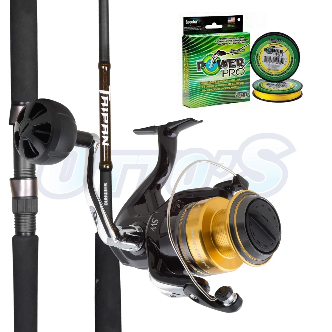 Estuary Combo Shimano Socorro Taipan 10000 Boat Fishing Combo 1 Estuary Combo Shimano Socorro Taipan 10000 Boat Fishing Combo