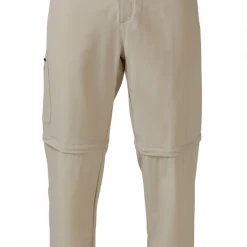 Pants & Waders SHIMANO MENS ZIP OFF OUTDOOR FISHING PANTS OATMEAL