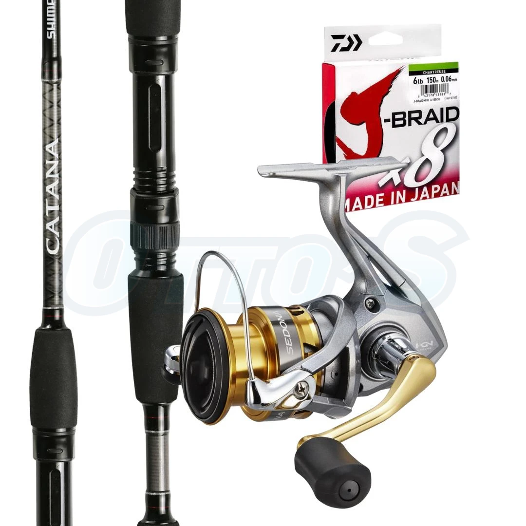 Estuary Combo Bream, Whiting And Trout Ultra Light Lure Fishing Combo Shimano Sedona 2000 And Catana 702 1 Estuary Combo Bream, Whiting And Trout Ultra Light Lure Fishing Combo Shimano Sedona 2000 And Catana 702