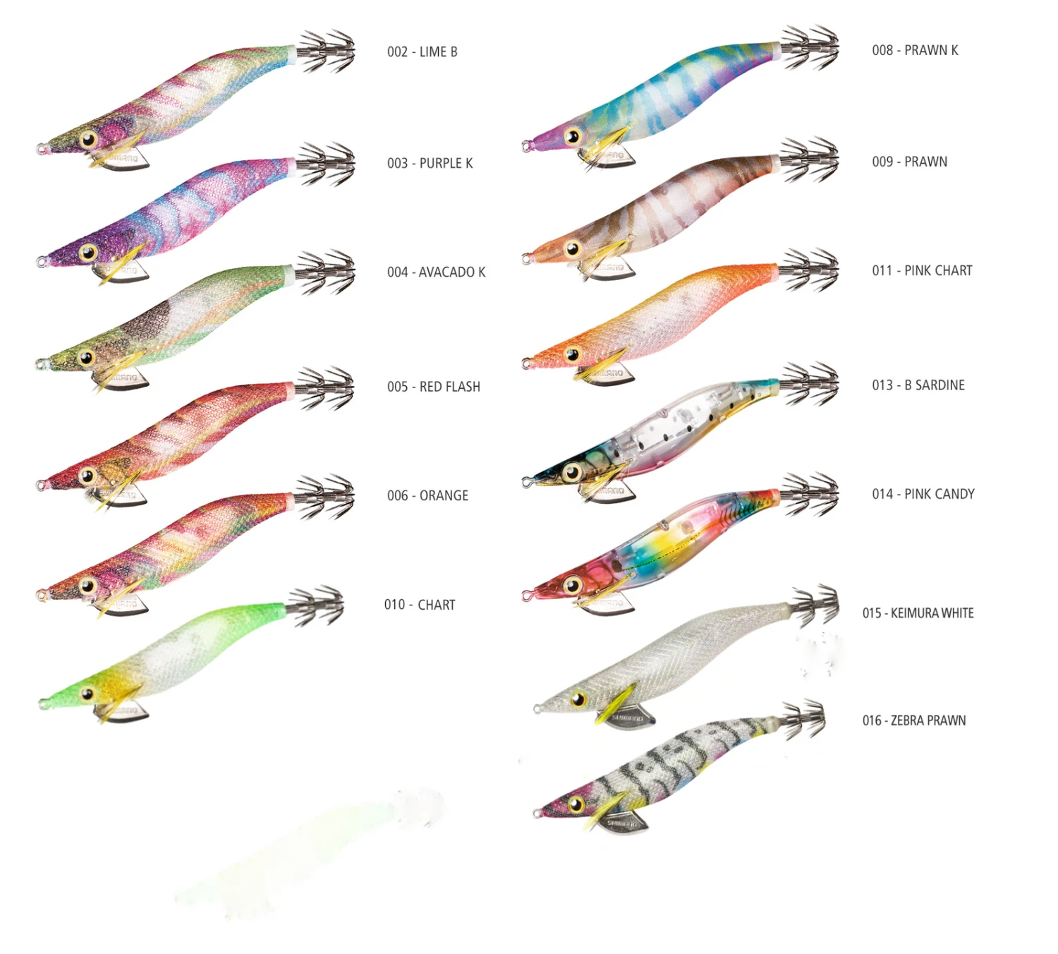 Shimano Sephia Clinch Flash Boost 2.5 Fishing Squid Jigs 1 Shimano Sephia Clinch Flash Boost 2.5 Fishing Squid Jigs