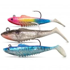 Soft Plastics Shimano 2020 New Squidgy Slickrig Light Soft Plastic Fishing Lures