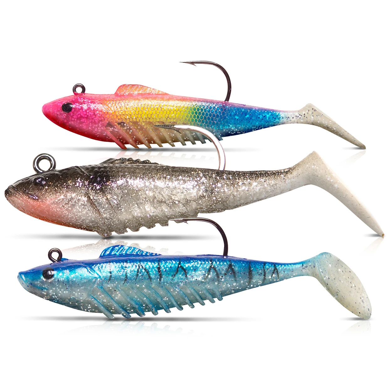 Soft Plastics Shimano 2020 New Squidgy Slickrig Light Soft Plastic Fishing Lures 1 Soft Plastics Shimano 2020 New Squidgy Slickrig Light Soft Plastic Fishing Lures
