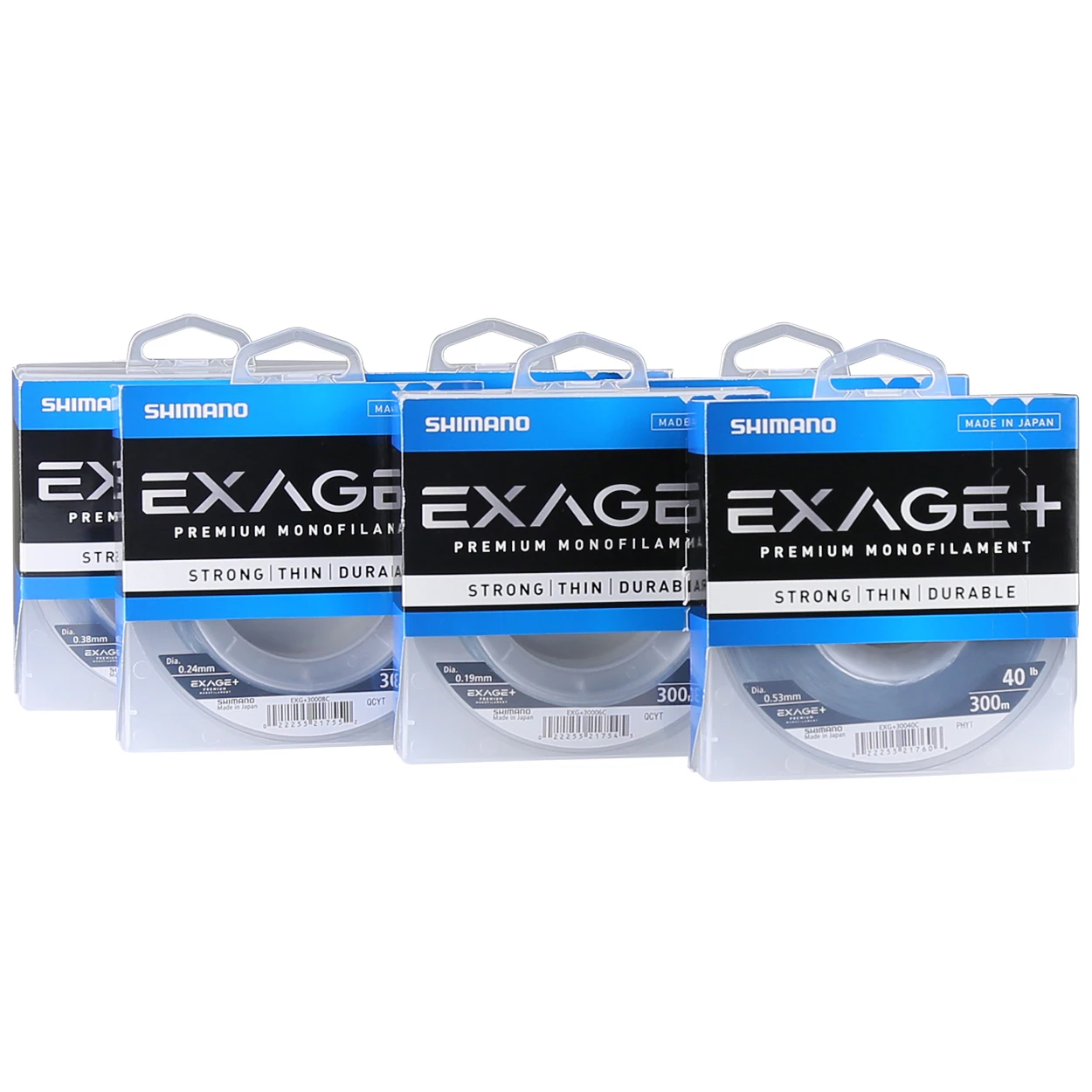 Shimano Exage + Monofilament Fishing Line 300m 1 Shimano Exage + Monofilament Fishing Line 300m