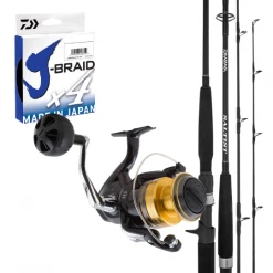 Kingfish Combos Shimano Socorro And Daiwa Saltist BW Heavy Jig Combo