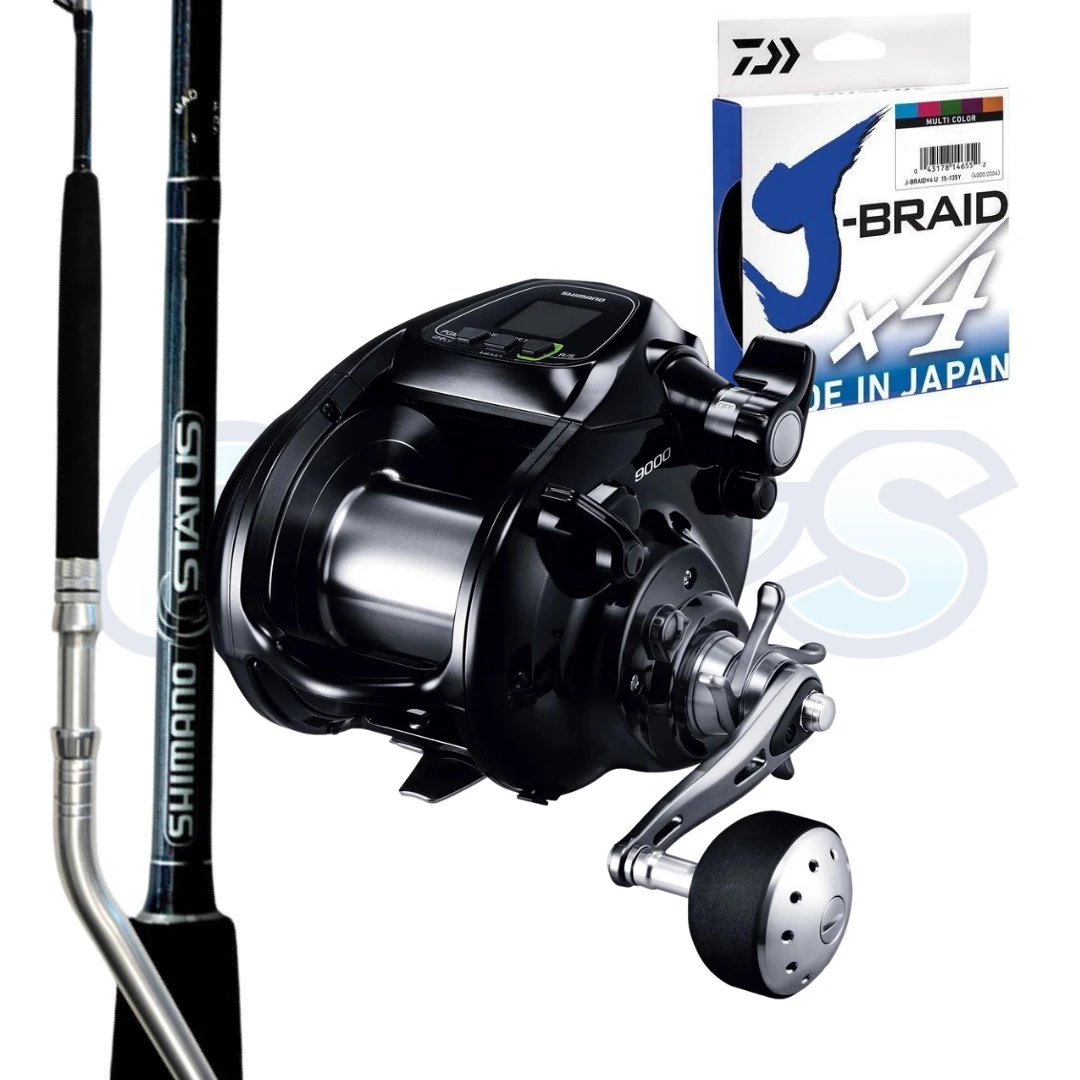 Electric Combos Deep Drop Combo Shimano Forcemaster 9000 And Status Rod 1 Electric Combos Deep Drop Combo Shimano Forcemaster 9000 And Status Rod