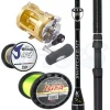 Shimano Tuna And Marlin Game Fishing 15kg Combo Tiagra And Switchbait