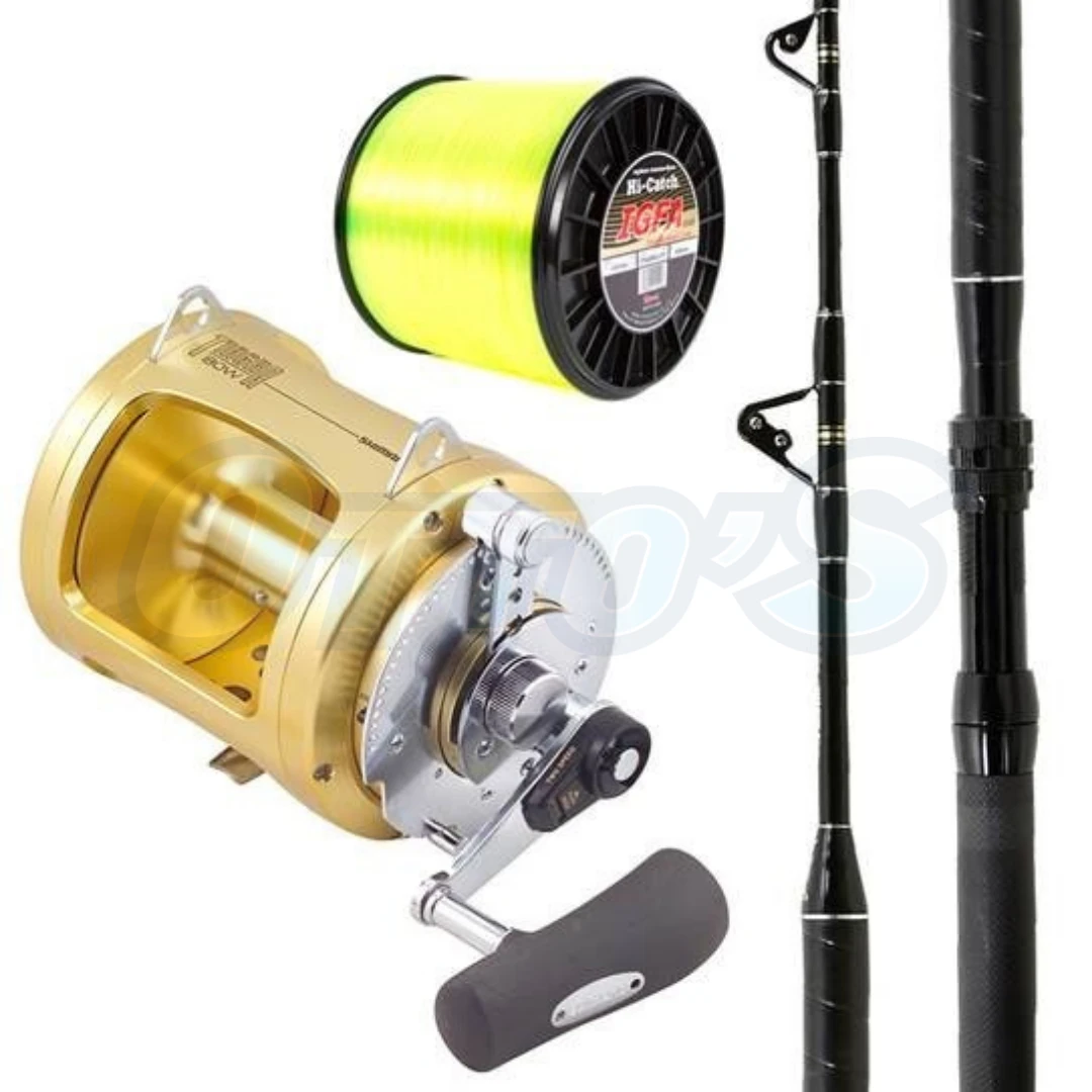 Shimano Tuna And Marlin Game Fishing 10kg Combo Tiagra With Tiagra Hyper Rod 1 Shimano Tuna And Marlin Game Fishing 10kg Combo Tiagra With Tiagra Hyper Rod